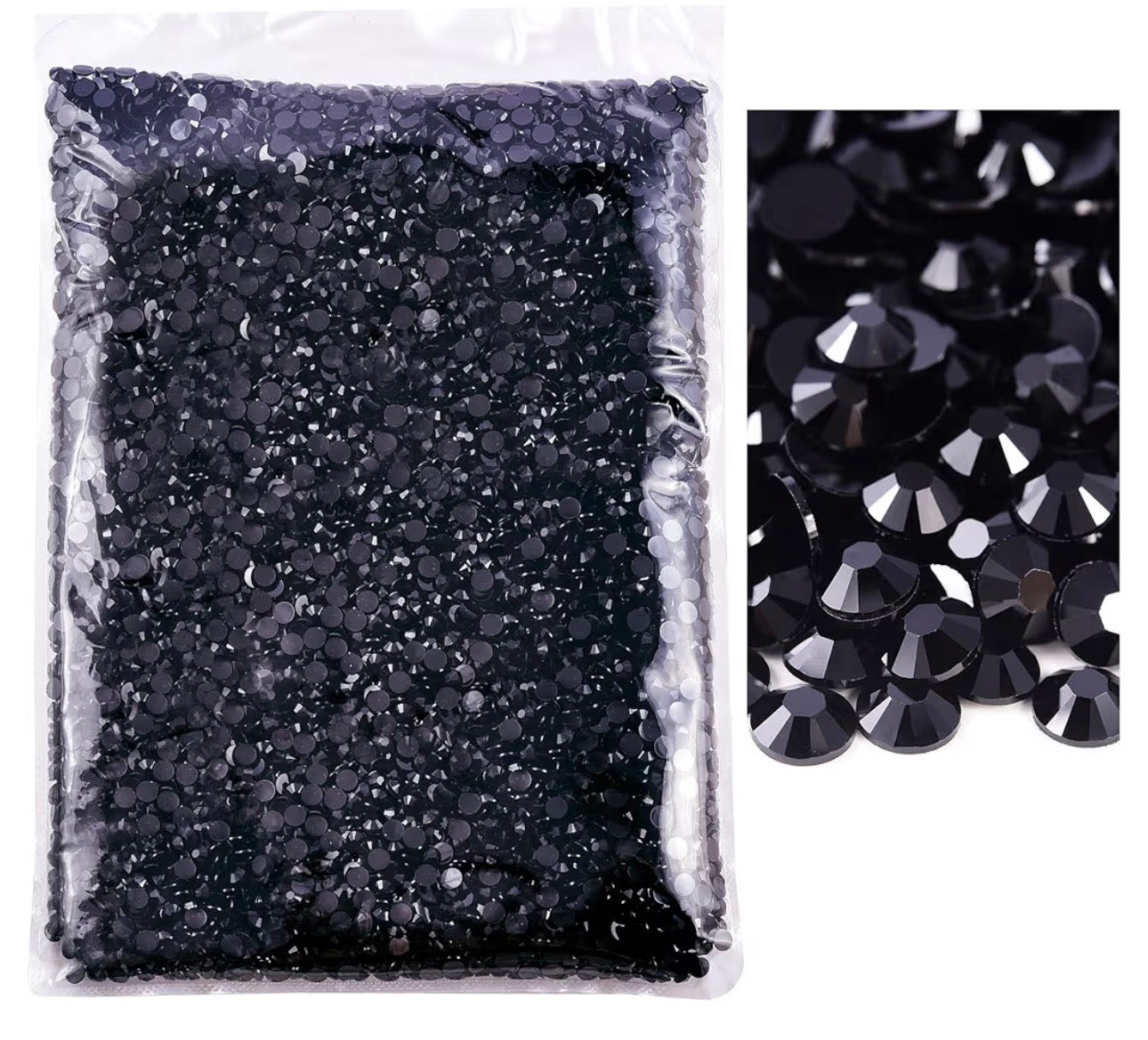 Black wholesale rhinestones