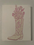 Pink boot #2