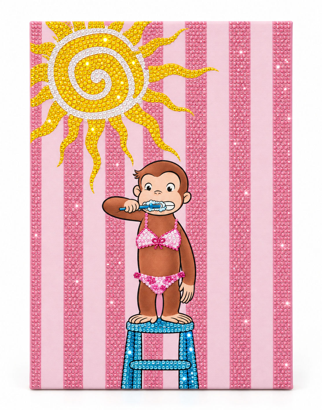 Brushing teeth monkey kit