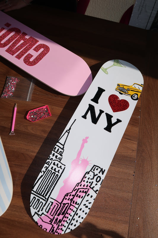 NYC skateboard ❤️KIT❤️ X collab with cloud studio boards