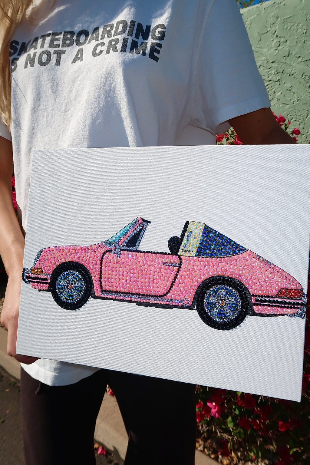 Pink race car kit