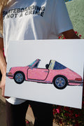 Pink race car kit