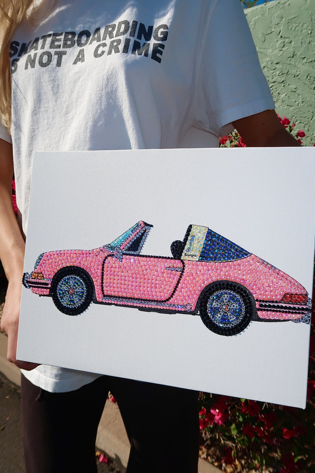 Pink race car kit