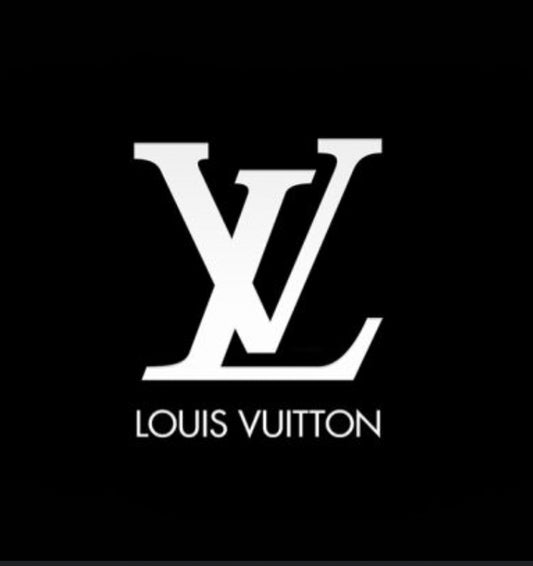 Black Louis Vuitton logo kit