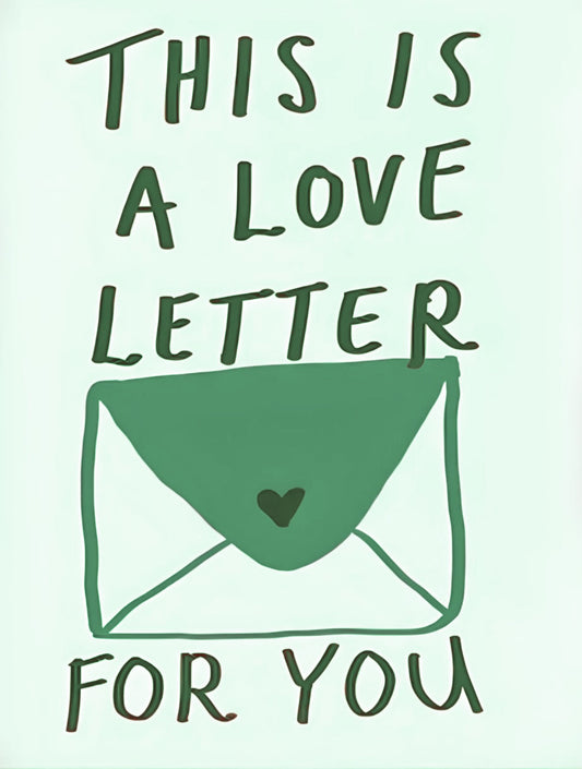 Green love letter kit