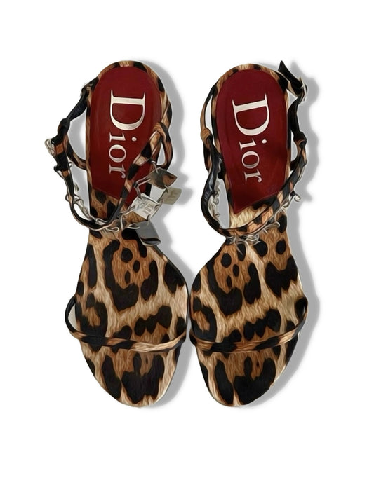 Dior cheetah heel kit
