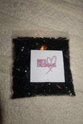 Black rhinestones