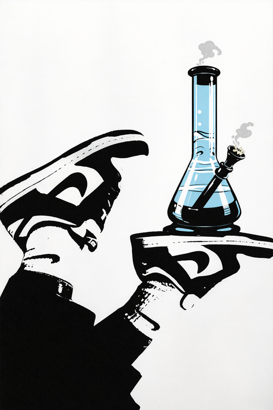 Black Jordan bong kit