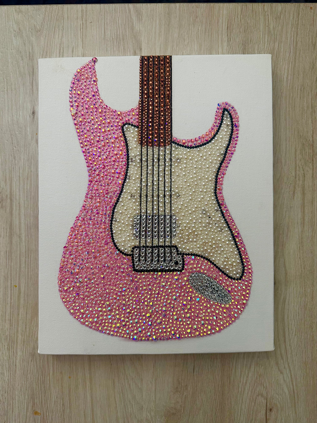 Pink guitar PRE DONE