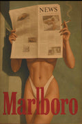 Newspaper cigarette kit