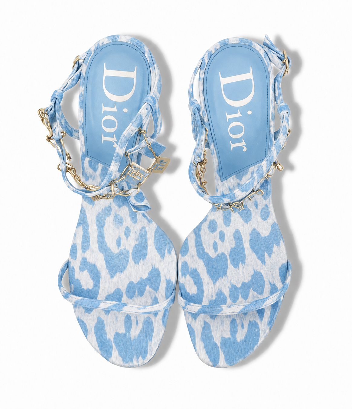LIMITED EDITION Blue Dior heel kit