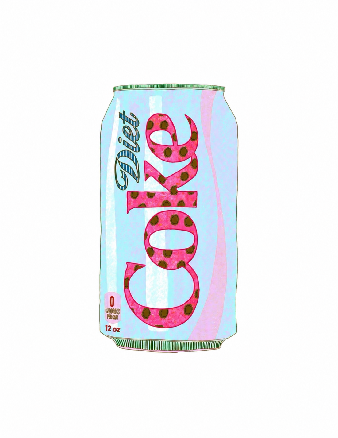 LIMITED EDITION Multicolor Diet Coke kit