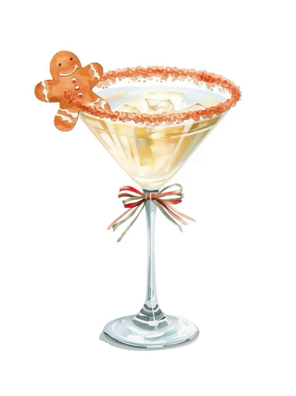 Classic gingerbread martini kit
