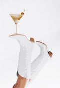 White boot martini kit