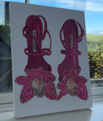 Pink Flower heels kit