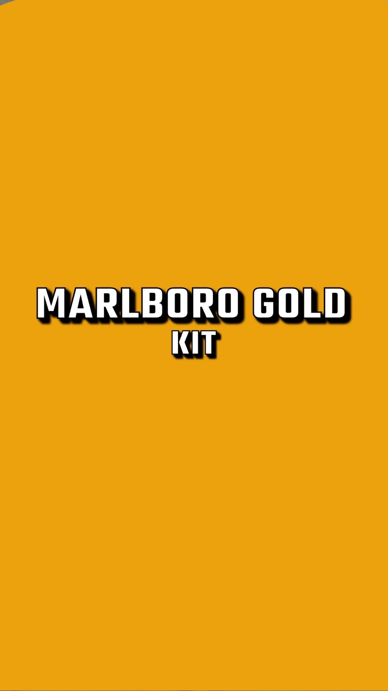 Marlboro gold KIT 16x20