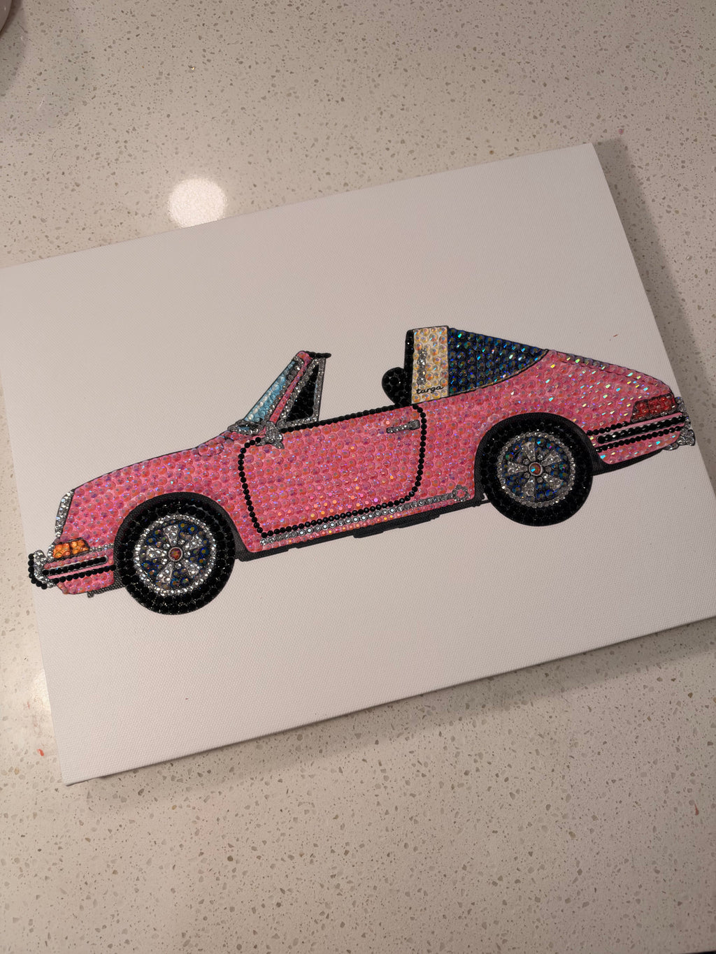 Pink race car kit