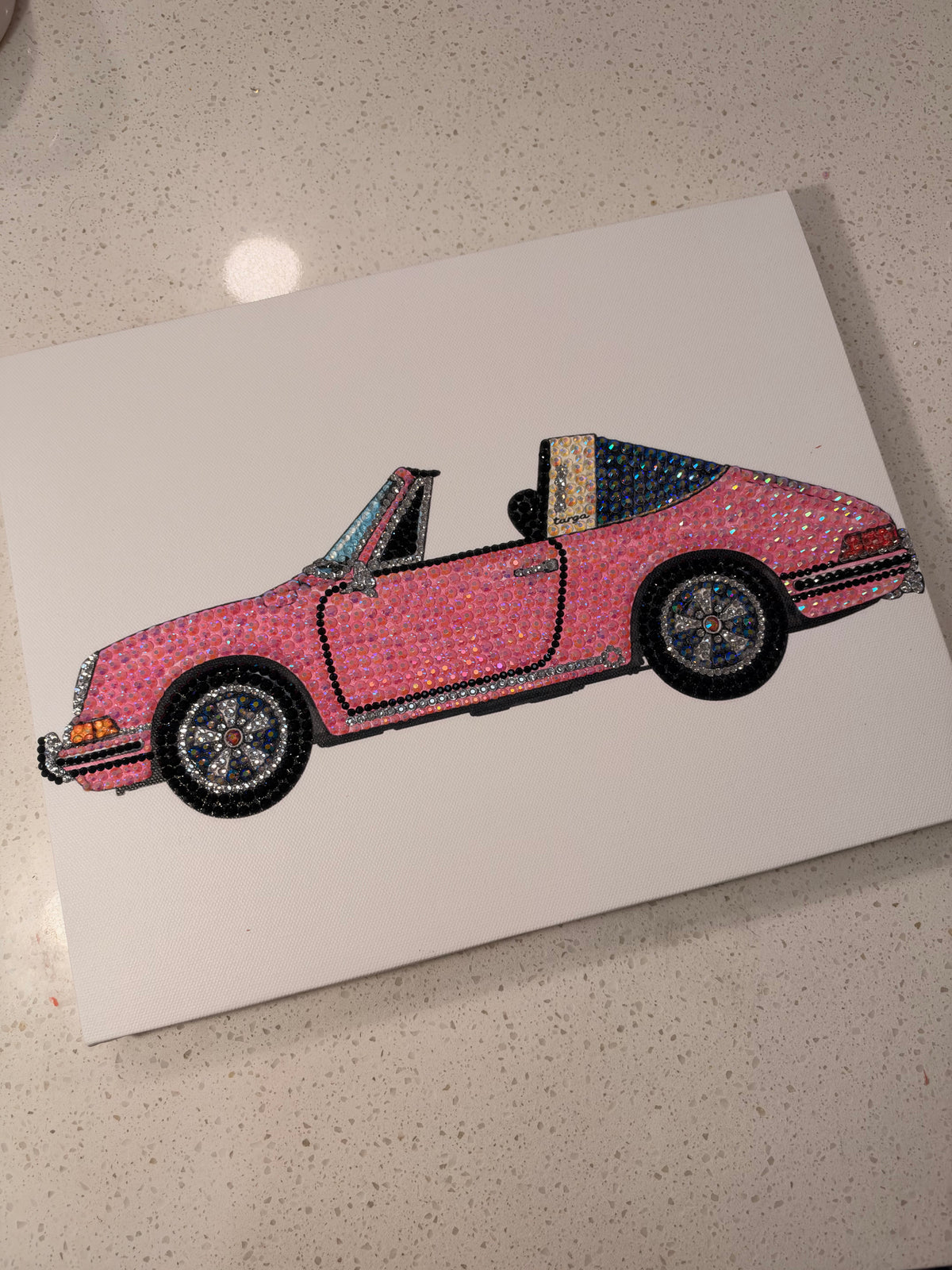 Pink race car kit