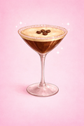 Pink espresso martini kit