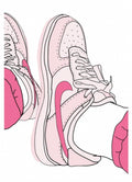 Jordan pink KIT