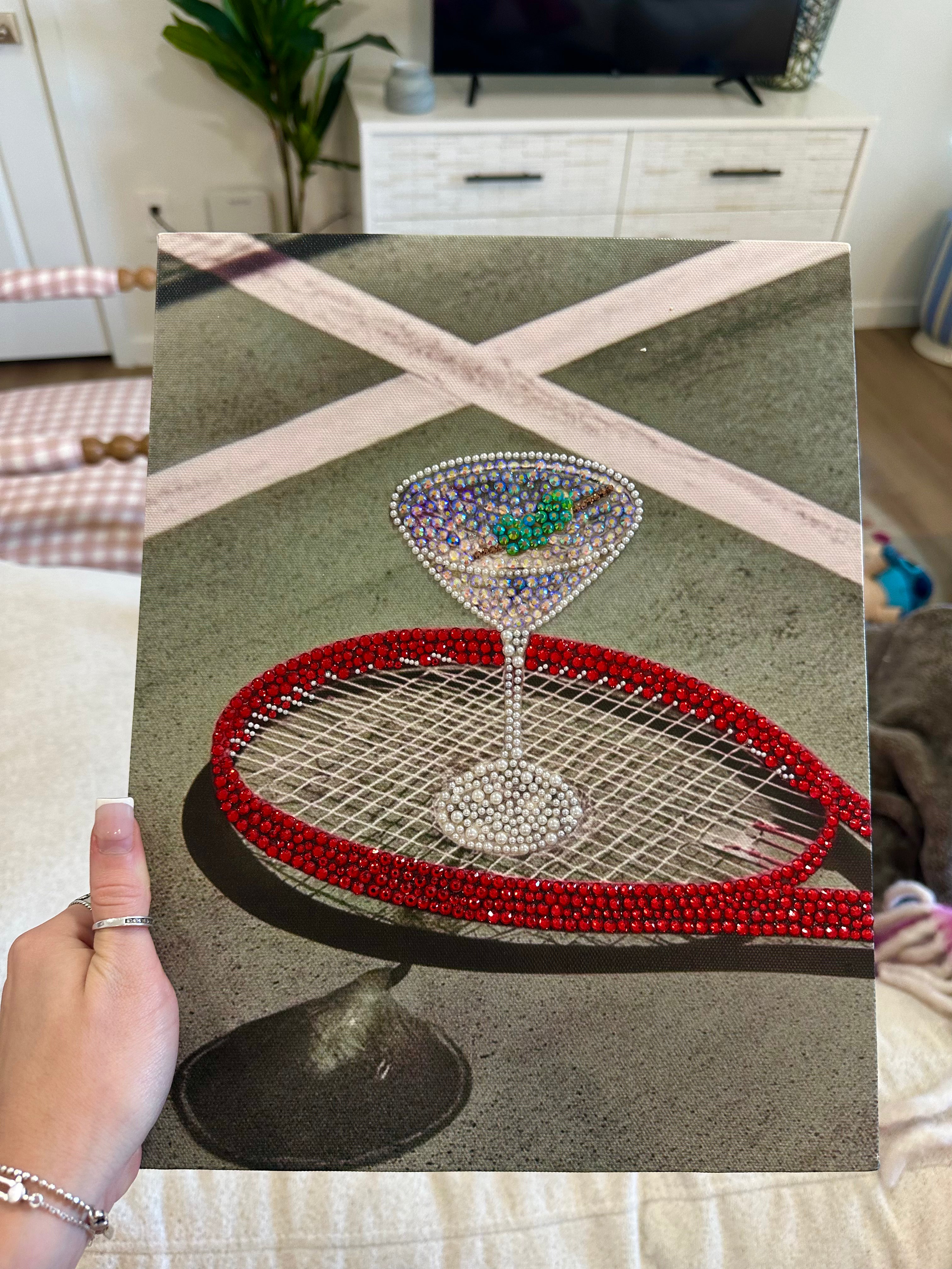 Tennis martini kit