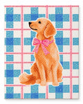 Plaid Golden Retriever kit￼