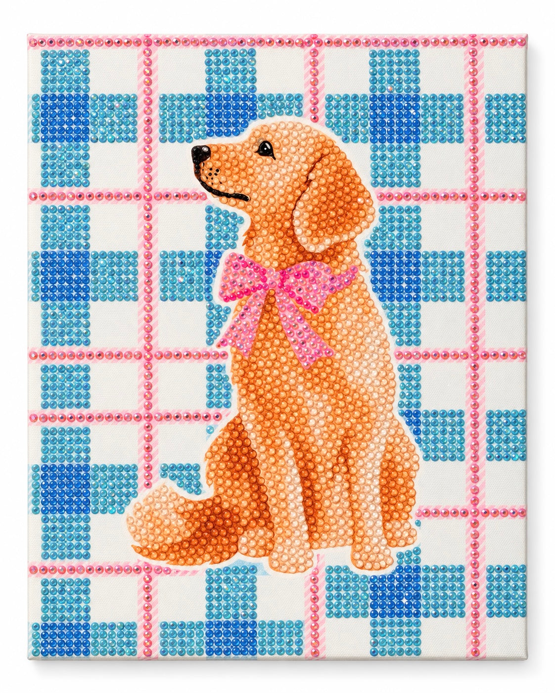 Plaid Golden Retriever kit￼