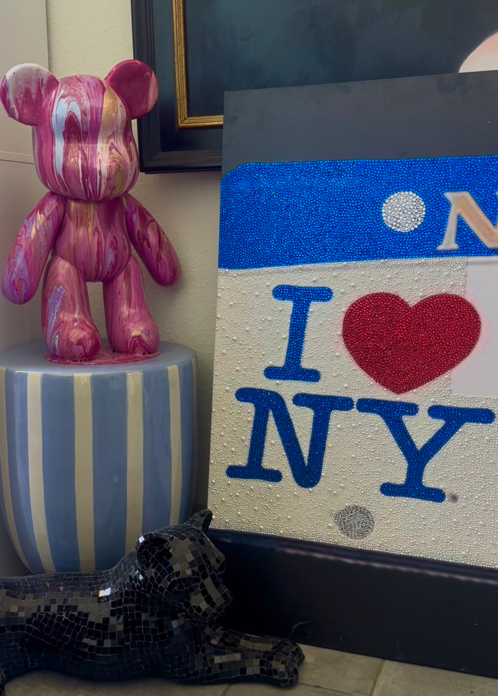 XXXL 3x7 FOOT New York PRE DONE PIECE (in the works of finishing) this is a 1/1