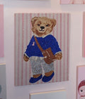 Pink polo PRE DONE 16x20