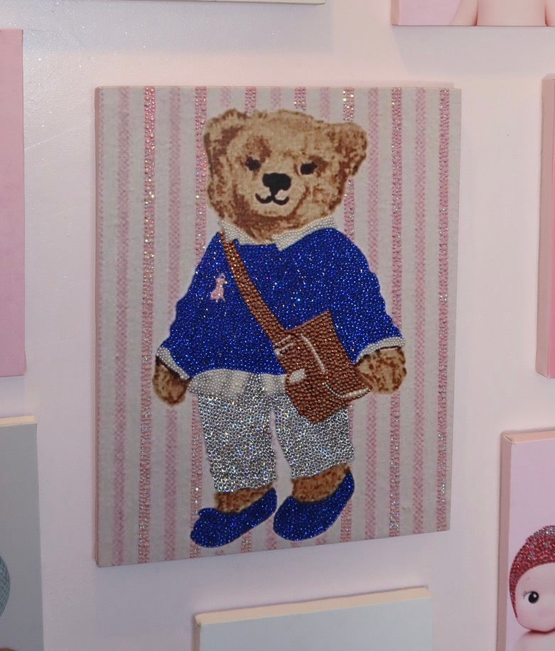 Pink polo PRE DONE 16x20