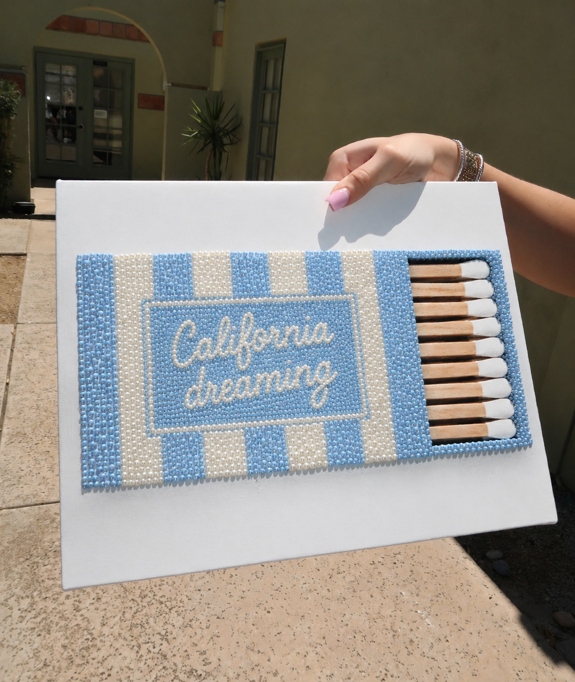 Blue matchbox kit