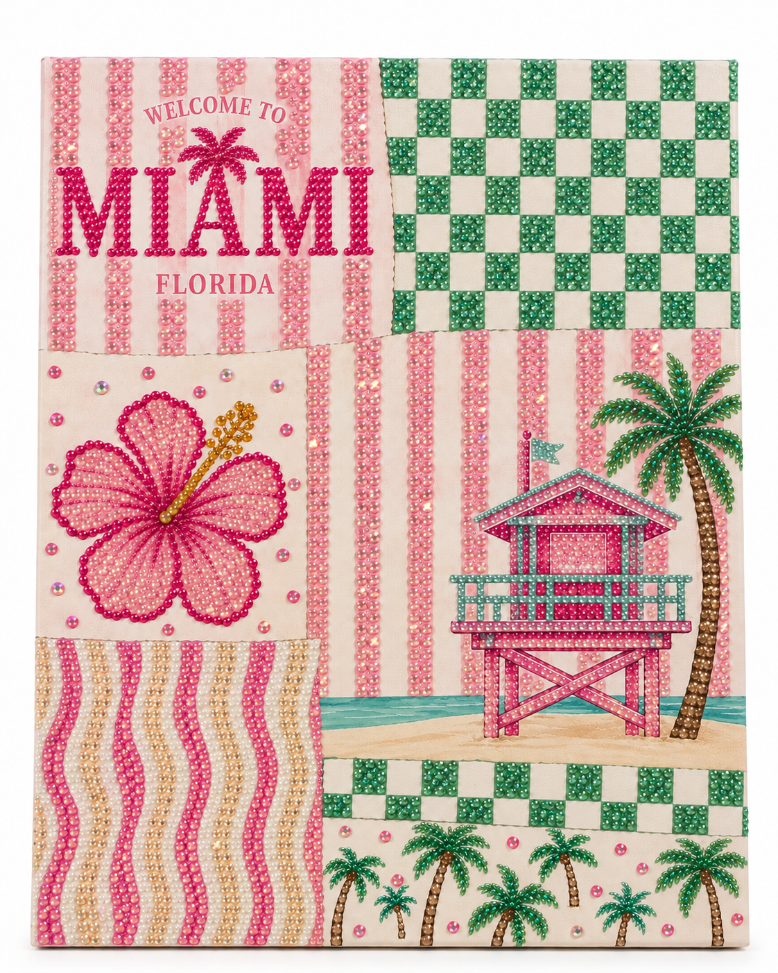 Miami collage kit