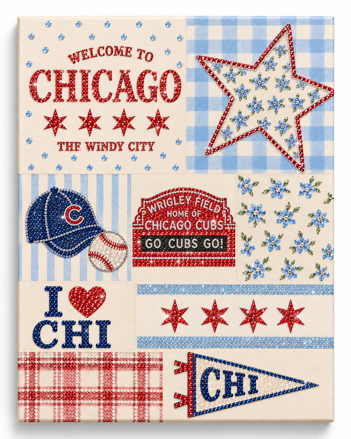 Chicago collage kit