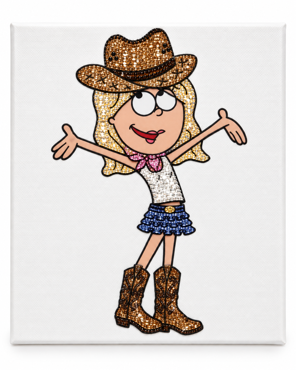 CUSTOM cartoon girl