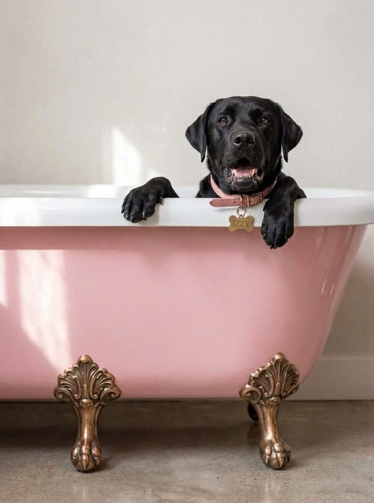 Black dog bathtub kit