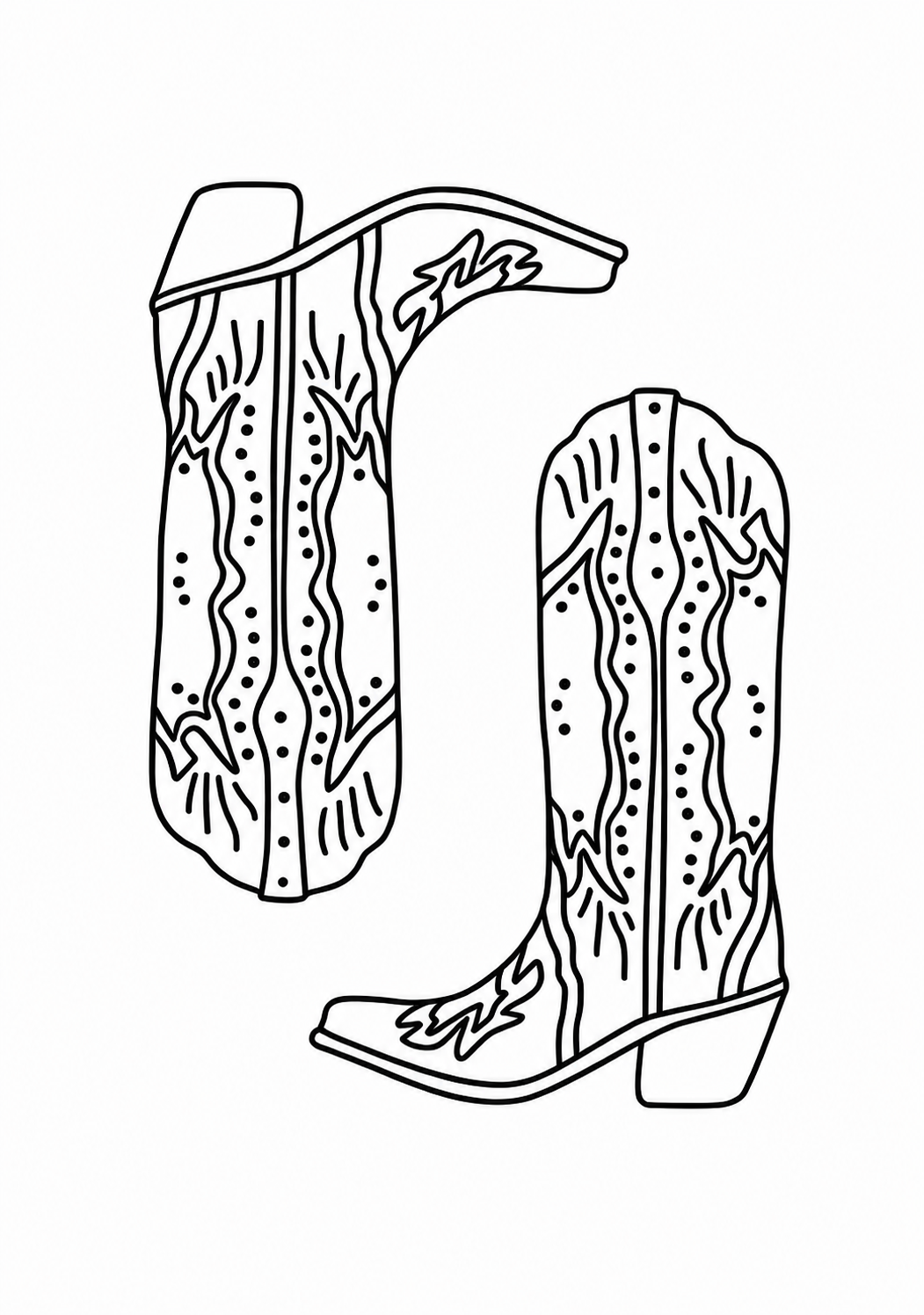Double cowgirl boot KIT