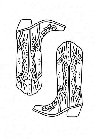 Double cowgirl boot KIT