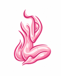 Pink silhouette body kit 16x20￼