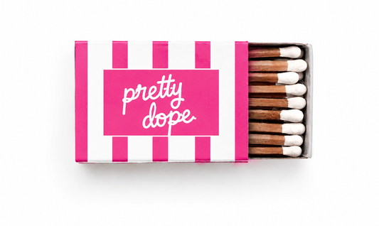 Custom pink pretty dope matchbox kit