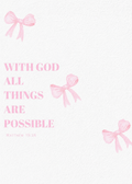 With god all things are possible kit