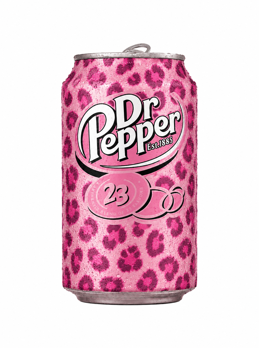 Pink cheetah Dr Pepper kit