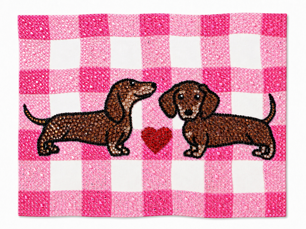 Pink wiener dog Kit ￼