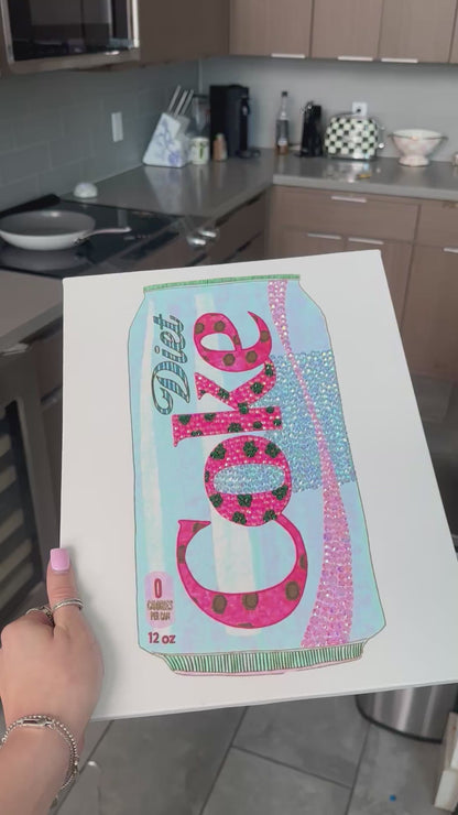 LIMITED EDITION Multicolor Diet Coke kit