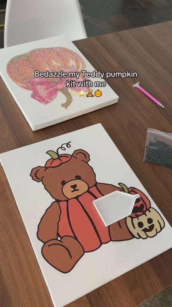 Halloween teddy bear kit